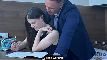 Seductive Instructor Claims A Student’s Tight Anal Cherry
