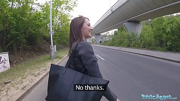 Outdoor Cowgirl Gets Mounted By Public Agent