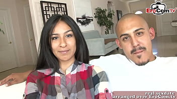 Skinny Teen Gets Ravaged By Amateur Arab Couple In Their Debut Porn Scene