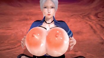 Busty 3d Cop Slut Gets Her Badge Rocked