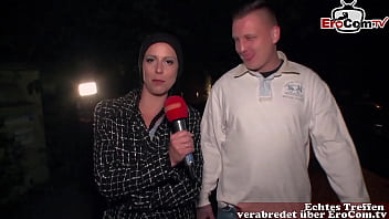 Skandalöses Straßencasting: Frau Verführt Wildfremden Kerl Zu Schamlosem Public Sex