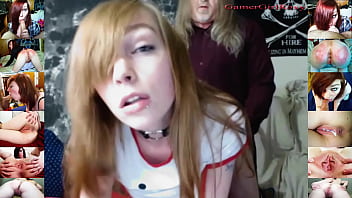 Gamergirlroxy’s Filthy Deepthroat & Creampie Showdown For Old & Young Fans!
