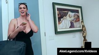 Voluptuous Brunette Alison Tyler Ravaged By Massive Cock Legend!