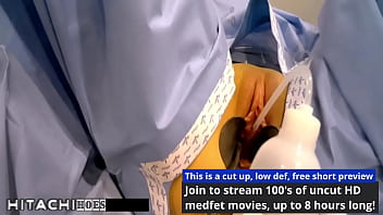 Force Blaire Celeste To Cum With A Hitachi Wand During Her Mexical Checkup At Hitachihoes