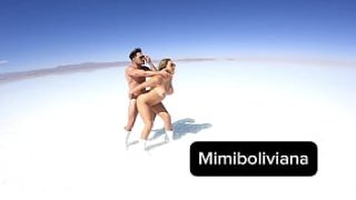 A Creamy Load Dumped Deep In The Vast, White Expanse Of The World’s Biggest Salt Desert