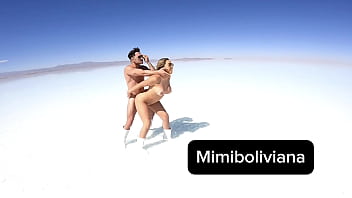 A Creamy Load Dumped Deep In The Vast, White Expanse Of The World’s Biggest Salt Desert