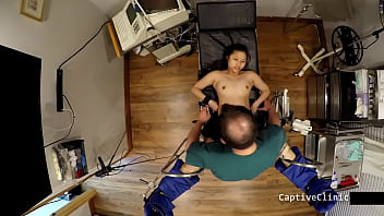 Naughty Asian Raya Nguyen’s Forced Debut: Breaking And Entering Leads To Rough Medical Exam And Her First Hardcore Scene At Bondage Clinic