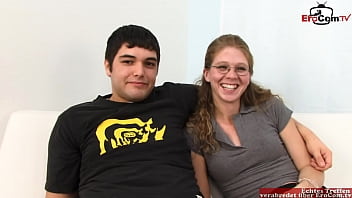 Bespectacled Slender Wife Takes A Massive Black Cock While Her Cuckold Watches