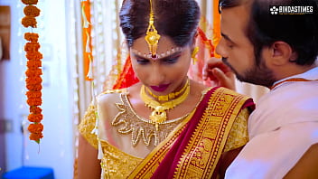 Desi Busty Newlywed Gets Railed By Her Ex In Front Of Her Cuckold Husband (hindi Audio)