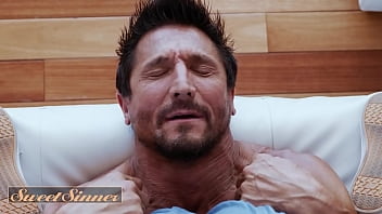 Britney Light Seduces Her Friend’s Dad With A Sensual Rubdown Before Taking His Hard Cock Deep In Her Mouth