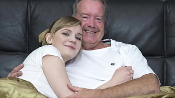 Aging Stud’s Massive Tool Plunges Into The Submissive Young Blonde Bent Over For Him