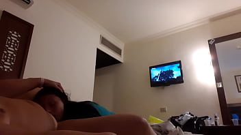 Hotel Room Throat Fucking My Girlfriend – Lesbian Fantasy Sluts