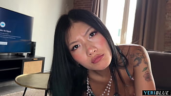 Caught His Chinese Step-sister Spreading Her Sweet Secrets In Steamy Selfies