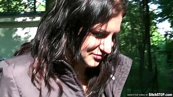 Shut The Fuck Up And Take It – Busty Teen Veronika Gets Pounded Hard Outdoors