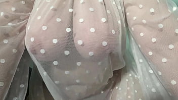 A Stunning Close-up Of Massive, Voluptuous Tits And A Milf’s Heavy, Sagging Breasts.