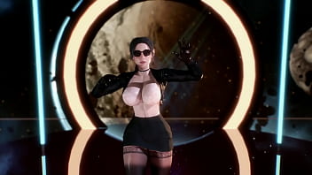Voluptuous Korean Beauty With Thick Thighs Sways In A Tantalizing 3d Dance