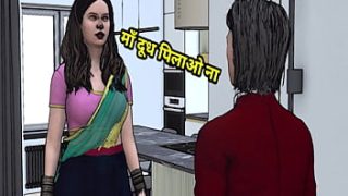 Desi Stepmom’s Raw Hindi Moans As She Gets Pounded By Her Stepson