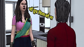 Desi Stepmom’s Raw Hindi Moans As She Gets Pounded By Her Stepson