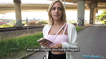 Seducing A Spanish Bombshell With Massive Tits For A Public Thrill