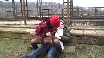 My Stepdaddy Took Me Outside And Pounded My Tight Teen Pussy Raw
