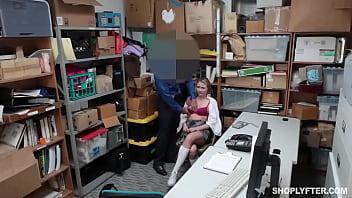 Helpless Teen Thief Begs For Punishment