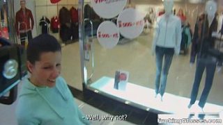Fogged-up Frames – Filthy Public Toilet Cumshot For A Slobbering Teen Whore