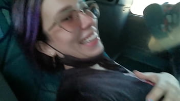 Ride The Public Bus And Get Your Mouth And Pussy Filled With Cum