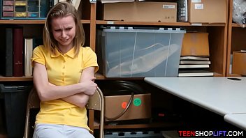 Slender Russian Shoplifting Teen Gets Nailed By Security After Being Caught