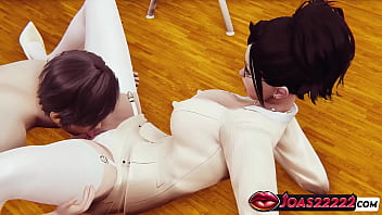 Naughty Schoolgirl Anime Slut With Huge Tits – 3d Porn Animation Of Her Spreading Legs And Getting Her Pussy Eaten