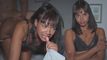 Ebony Whore Takes A Massive Load Deep Inside Her Dripping Cunt