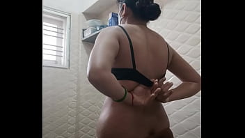 Desi Bhabi Gets Railed In The Bathroom By A Horny Old Man
