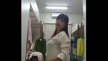 My Chinese-indonesian Ex-girlfriend’s Seductive Strip Tease Dance