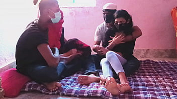 Desi Couple’s Wild Wife Swap And Foursome Fuck Fest