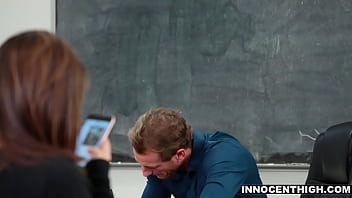 Lily Jordan’s Naughty Schoolgirl Fantasy: Bending Over For Her Perverted Professor