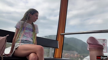 Ferris Wheel Stranger’s Mouth Filled With My Public Cock