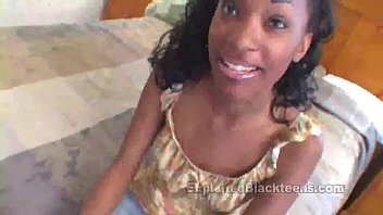 Ebony Beauty Takes A Thick White Shaft Deep Inside