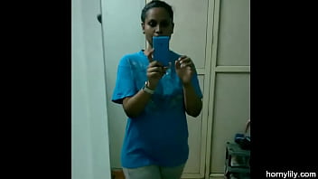 Tamil Maid Lily’s Massive Tits And Dripping Cunt Get A Steamy Bathroom Fingering As She Strips Off Her Bra And Panties