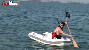 Sweaty German Amateurs Fucking On A Boat