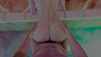 Dripping Chinese Whore Gets Plowed In The Pool L Anime Hentai Uncensored