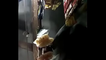 Muniswamy From Tamil Nadu Stroking His Hard Cock In The Back Of His Shop