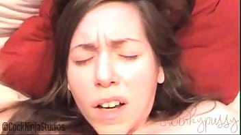 Desperate Little Stepsister Ravaged By Stepbrother’s Throbbing Cock In The Filthy Bathroom