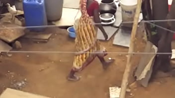 Desi Babe Standing And Pissing