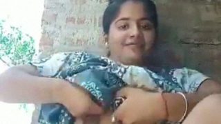 A Buxom Village Wench Flaunts Her Heavy Tits And Bushy Cunt