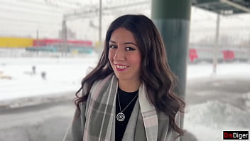 Public Agent – Took A Girl From The Station And Auditioned Her Right On The Crowded Train