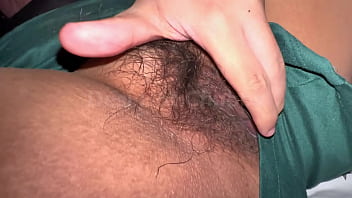 Sultry Desi Bhabi Fingering Her Dripping Hairy Cunt