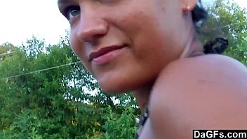 This Naughty Young Thing Craves Getting Fucked Wild Outdoors