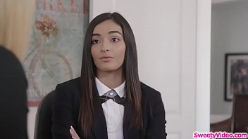 Spoiled Little Student Gets Her Wet Pussy Eaten Out By Her Mature Dean