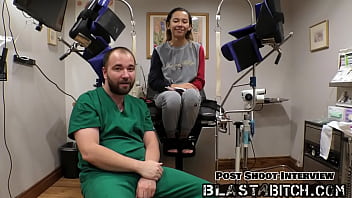 Kalani Luana Services Two Cocks Then Gets Thoroughly Examined And Pounded By Her Physician