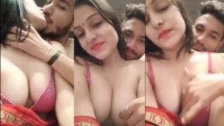 Lustful Devar Gropes His Naked Bhabhi’s Creamy Tits
