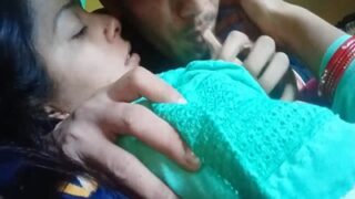 Unfaithful Wife Locks Lips With Her Lover And Offers Her Breasts For His Eager Mouth